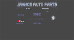 Desktop Screenshot of jahnkeautoparts.com
